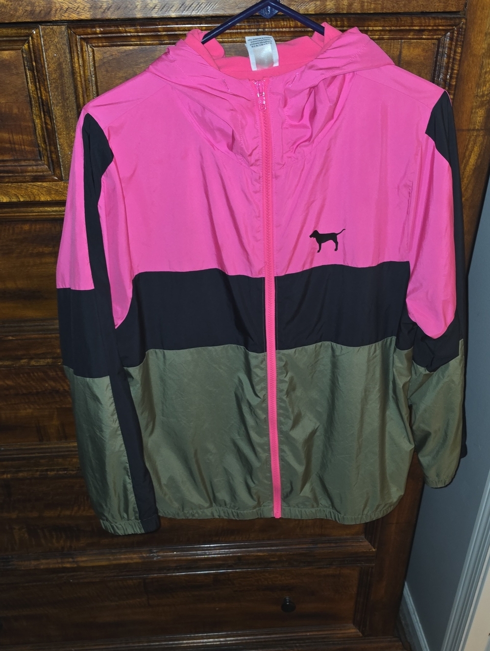 Victoria's Secret PINK Fleece Lined Windbreaker Jacket. Excellebt, Xs/S